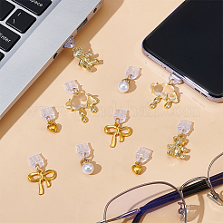 6Pcs 3 Style Plastic Mobile Dustproof Plugs&nbsp;HJEW-OC00222