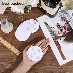 Paper Candle Dust Covers for Candle Cups&nbsp;DIY-BC0016-34A-02