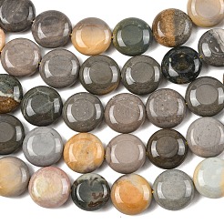 Natural Picasso Jasper Beads Strands&nbsp;G-L648-B03-15mm