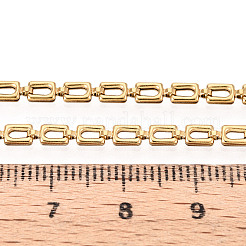 304 Stainless Steel Rectangle Link Chains&nbsp;STAS-T066-68G