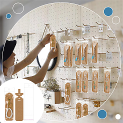 120Pcs Kraft Paper Keychain Display Cards&nbsp;CDIS-FG0001-66