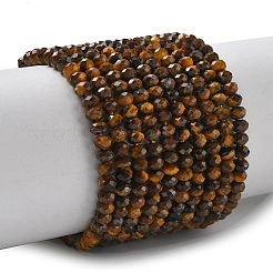 Natural Tiger Eye Beads Strands&nbsp;G-L651-B04-4x3mm-02