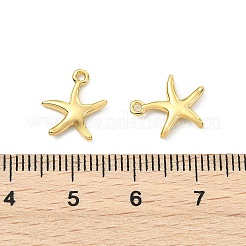 SHEGRACE Brass Starfish Charms&nbsp;XGR0169G-99G