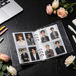 1 Bag Textured PP Plastic Photo Album with 10Pcs 4-Pocket Sleeves&nbsp;AJEW-GA0011-17