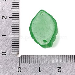 Dyed Natural White Jade Carved Nine Tailed Fox Links Connector Charms&nbsp;G-D105-01A