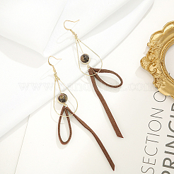 DIY Wire Wrap Earring Making Kit&nbsp;STAS-CJ0002-39