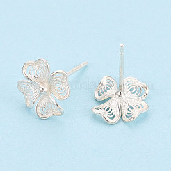 925 Sterling Silver Stud Earrings&nbsp;STER-N017-09S