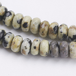 Natural Dalmatian Jasper Beads Strands&nbsp;G-K255-08A