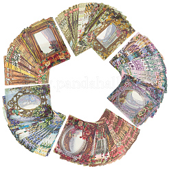 5 Sets Flower Frame Scrapbook Paper Sets&nbsp;SCRA-CP0001-02