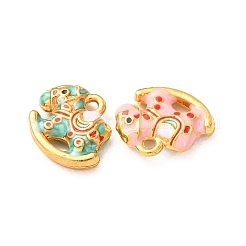Alloy Enamel Charms&nbsp;AL-CBA7F7E-02G