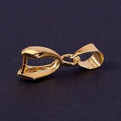 Brass Ice Pick Pinch Bails&nbsp;KK-PH0034-03