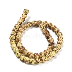 Synthetic Turquoise Beads Strands&nbsp;TURQ-F019-03I