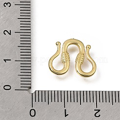 Brass M-Hook Clasps&nbsp;KK-CBA0DF0-14E-G