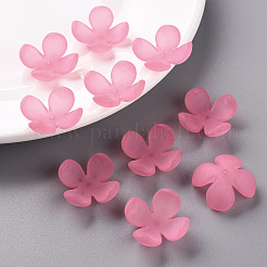 Frosted Acrylic Bead Caps&nbsp;MACR-S371-06A-704