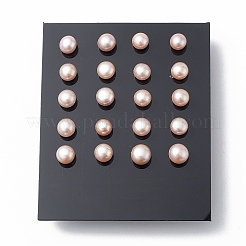 Natural Pearl Ear Studs&nbsp;EJEW-P223-01C-P04