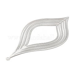 Non-Tarnish 304 Stainless Steel Filigree Big Pendants&nbsp;STAS-K257-02P
