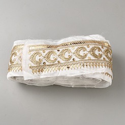 Vintage Jacquard Polyester Ribbon&nbsp;SRIB-WH20020-112C