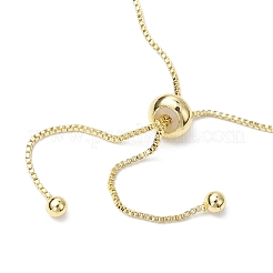 Resin & Glass Oval Links Slider Bracelets&nbsp;BJEW-JB10385