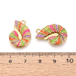 304 Stainless Steel Enamel Pendants&nbsp;STAS-N124-30A-G