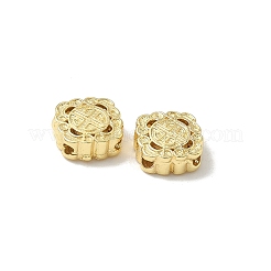 Rhombus Brass Beads&nbsp;KK-K293-68G