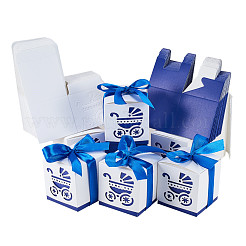 Hollow Stroller BB Car Carriage Candy Box wedding party gifts with Ribbons&nbsp;CON-BC0004-97E