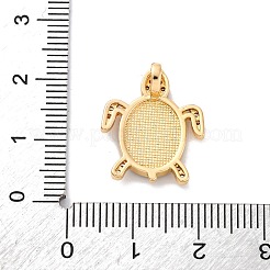 Brass Micro Pave Cubic Zirconia Beads&nbsp;KK-F894-08G