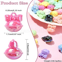 50Pcs Opaque Acrylic Pendants&nbsp;SACR-CJ0001-72