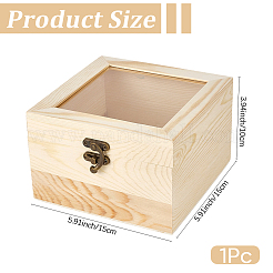 Wooden Storage Boxes&nbsp;WOCR-CL0001-01A