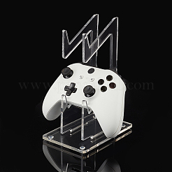2-Tier Transparent Acrylic Game Controller Display Stand Holders&nbsp;ODIS-WH0002-11