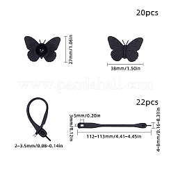 Silicone Wine Glass Tag Markers Sets&nbsp;DIY-PH0025-45