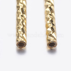 Brass Tube Beads&nbsp;KK-K197-39G