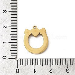 304 Stainless Steel Enamel Pendants&nbsp;STAS-I336-18G