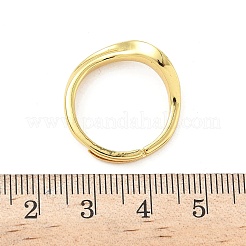 Brass Micro Pave Cubic Zirconia Finger Rings&nbsp;RJEW-H258-10G