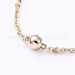 Brass Cable Chain Necklaces&nbsp;NJEW-JN02786
