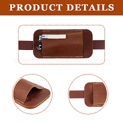 1Pc Cattlehide Military Knife Sheath&nbsp;AJEW-CL0002-27A