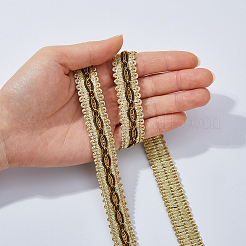 14.5M Polyester Lace Trim Ribbon&nbsp;OCOR-WH0101-244A