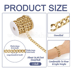 Oxidation Aluminum Curb Chains&nbsp;CHA-TA0001-16