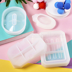 4Pcs 4 Style DIY Soap Box Silicone Molds&nbsp;DIY-CW0001-27