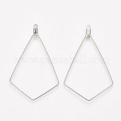 Tarnish Resistant 304 Stainless Steel Wire Pendants&nbsp;LS-STAS-S103-09