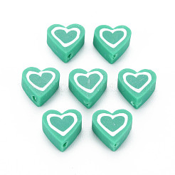 Handmade Polymer Clay Beads&nbsp;CLAY-T019-10B