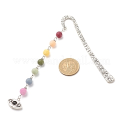 Tibetan Style Alloy Bookmarks&nbsp;AJEW-JK00182-03