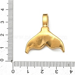 304 Stainless Steel Pendants&nbsp;STAS-P446-13F-G