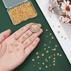 600Pcs 4 Styles Alloy Spacer Beads&nbsp;FIND-UN0004-17G