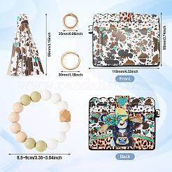 Silicone Beads Keychain&nbsp;KEYC-TAC00020