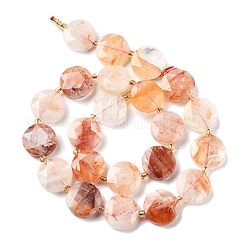 Natural Ferruginous Quartz Beads Strands&nbsp;G-C116-A171-03