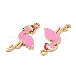 Christmas Alloy Enamel Pendants&nbsp;ENAM-K069-21D-G