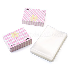 100Pcs Rectangle Polypropylene Cellophane Bags&nbsp;CDIS-TA0001-34C