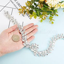 1Pc Shiny Flower Crystal Rhinestone Collar Trim&nbsp;DIY-FG0003-38
