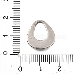 304 Stainless Steel Pendants&nbsp;STAS-Q362-02B-P