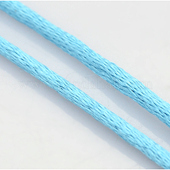 Nylon Satin Rattail Cords&nbsp;NWIR-O001-A-10